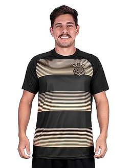 Camiseta Golden Vertical Corinthians Torcedor SPR Preta