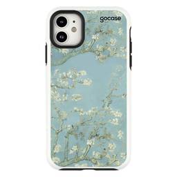 Capa Capinha Gocase Anti Impacto Pro Dupla P&B para iPhone 11 - Van Gogh Amendoira em flor