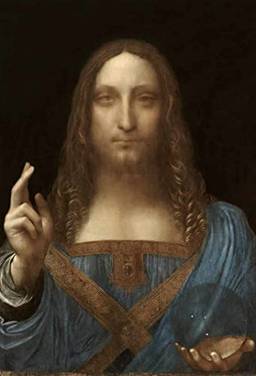 Salvator Mundi de Leonardo da Vinci - 30x44 - Tela Canvas Para Quadro