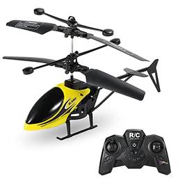 Domary Helicóptero RC Helicóptero com Controle Remoto Mini Brinquedo RC para Crianças