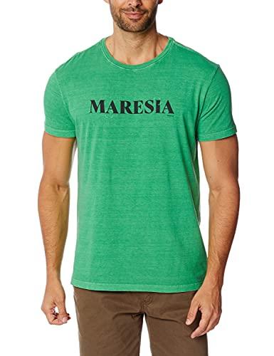 Camiseta Estampada Maresia, Verde Bandeira, GGG