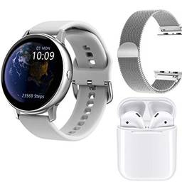 Smartwatch Gless Pro, Tela 1.3'', Bluetooth 4.0 - Prata