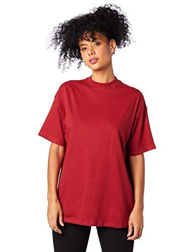 Camiseta Básica, Hering, Feminino, Vermelho, M