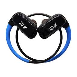 KKmoon Fone de ouvido à prova d'água SM828 IPX7 Fone de ouvido sem fio Bluetooth 16GB MP3 player Fone de ouvido estéreo de música intra-auricular Fone de ouvido esportivo