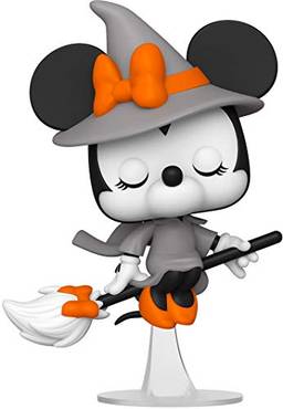 Pop! Disney: Halloween - Minnie Mouse Bruxa 796 – Funko, Multicor, approx. 9 cm tall