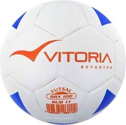 Bolas Futsal Vitoria Brx Max 100 Sub 11 Mirim Cor:Branco