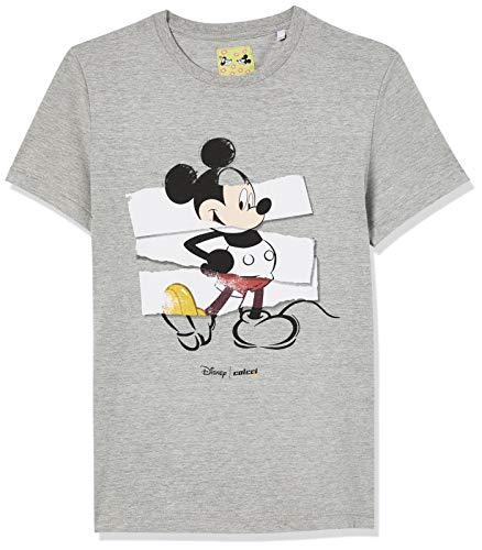 Camiseta Estampa Mickey Mouse, Colcci Fun, Meninos, Mescla, 10