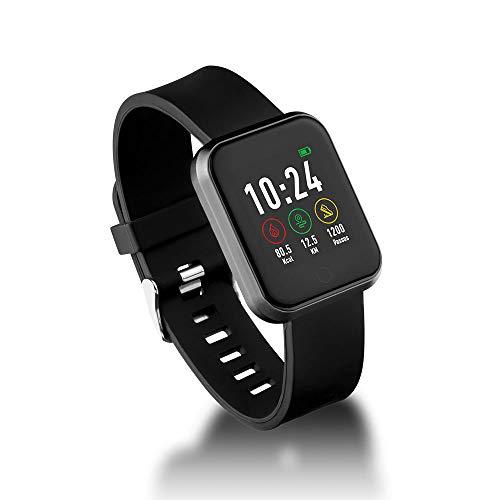 Relógio Smartwatch Londres Preto Atrio Touch Screen Leitura De Mensagem Monitor Cardíaco e Sono à Prova de Água IP68 – ES265