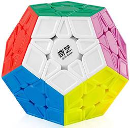 Cubo Mágico Profissional QiYi Megaminx Qiheng sem adesivo