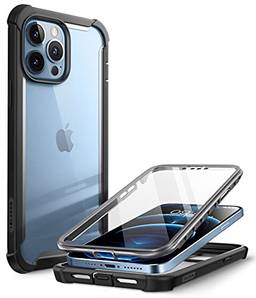 Capa i-Blason Ares para iPhone 13 Pro 6,1 Pol. (2021), capa com protetor de tela integrado Preto