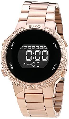 Relógio, Digital, Euro, EUBJ3279AI/4J, feminino, Rosé