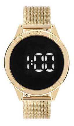 Relógio Euro Feminino Ff Led Dourado - EUBJ3912AA/4F