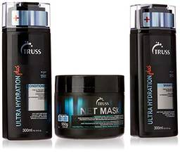 Kit Truss Ultra Hydration Plus Shampoo 300ml + Condicionador 300ml + Net Mask 550g