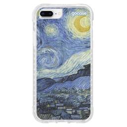 Capa Capinha Gocase Anti Impacto Slim para iPhone 8 Plus - Van Gogh Noite Estrelada