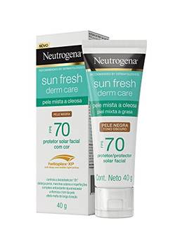 Neutrogena Sun Fresh Oily Skin Pele Negra Fps 70, Neutrogena