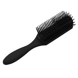 KKmoon 1Pc escova de cabelo pente airbag escova antiestática 9 linhas escova de dentangling de plástico masculino pente de cabeleireiro massagem no couro cabeludo