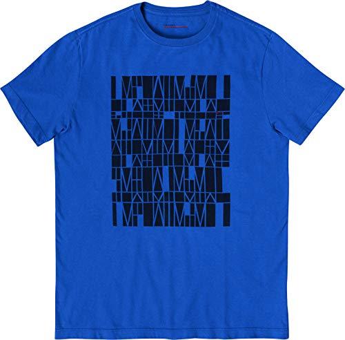 Camiseta Mosaico, Aramis, Masculino, Azul Royal, M