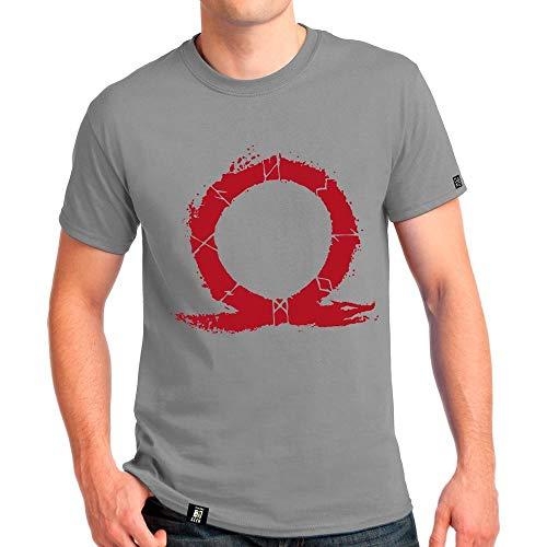 Camiseta Ask The Axe, God of War, Adulto Unissex, Vermelho, 4G