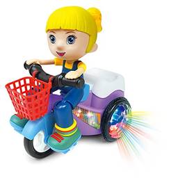 Carro Bate e Volta Paty no Triciclo, DM Toys