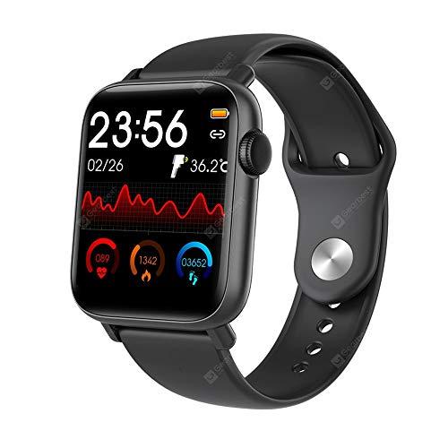 Smartwatch Original QS19 Tela Touch 44mm Iphone ou Android Notificações Esporte Batimentos Pressão Termômetro + Original com Nota Fiscal + Envio em 24 horas