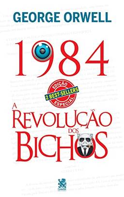 1984 + Revolução dos Bichos: Capa especial + marcador de páginas
