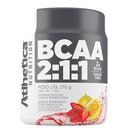 Bcaa 2.1.1 Pro Séries (210G) - Sabor Morango C/ Maracujá, Atlhetica Nutrition