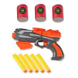 Pistola Air Gun com Munições e Alvos, Zoop Toys