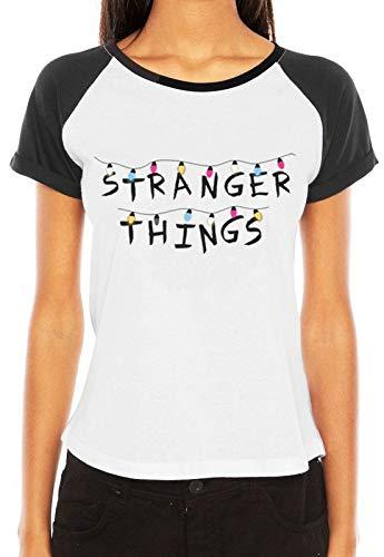 Camiseta Stranger Things Feminina Blusa Série Tumblr Seriado (M)