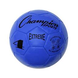 Bola de futebol Extreme Series, tamanho 4 – Liga Juvenil, todos os climas, toque suave, retenção máxima de ar – bolas para crianças de 8 – 12 – Jogos de futebol competitivos e recreativos, azul