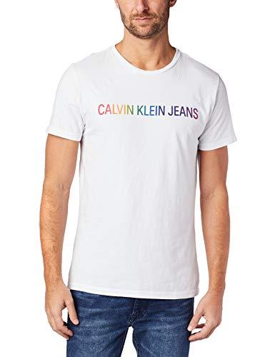 Camiseta Básica, Calvin Klein, Masculino, Branco, GG
