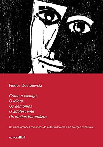 Caixa cinco grandes romances de Dostoiévski