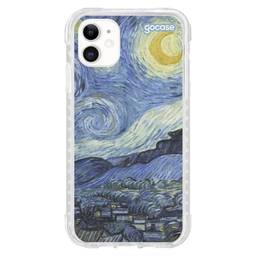 Capa Capinha Gocase Anti Impacto Slim para iPhone 11 - Van Gogh Noite Estrelada