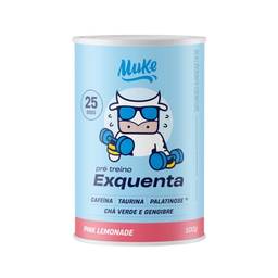 Exquenta Muke - Pré-Treino - sabor Pink Lemonade - 500g