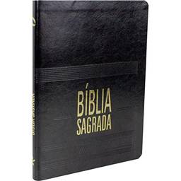 Bíblia Sagrada - Couro sintetico Preta: Nova Almeida Atualizada (NAA)