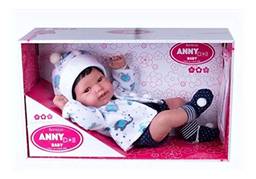 Boneco Anny Doll Baby Menino Reborn - Cotiplás 2440