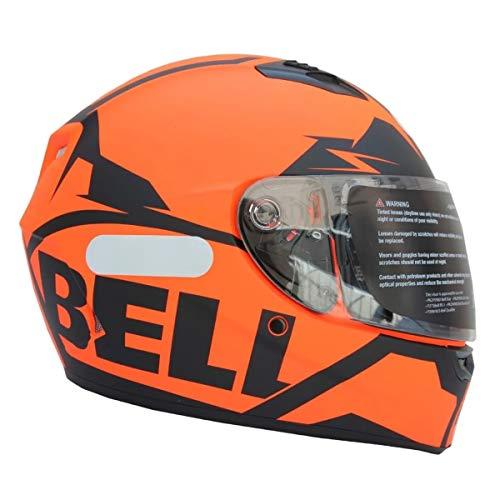 Capacete Bell Helmets Qualifier - 56, Snow Orange Black