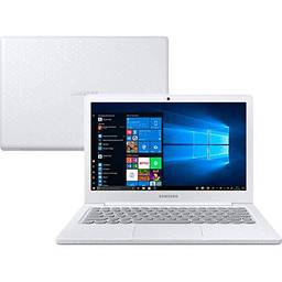 Notebook, Samsung, Flash F30 Intel Celeron, 4GB RAM, 128GB SSD, Full HD LED 13.3" , Windows 10, Branco Giz