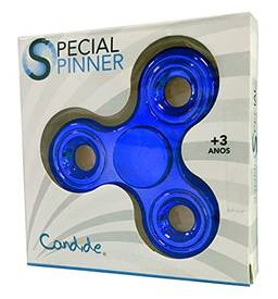 Fidget Spinner Metalizado - Azul