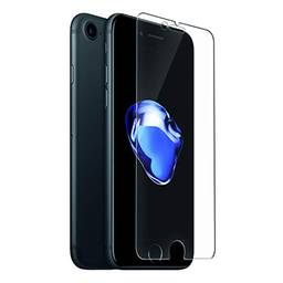 Pelicula de vidro premium para iPhone 7/8/SE 2a. geração, transparente, proteção de superfície oleofóbica e hidrofóbica, alta transparência, resistente a riscos e pequenas quedas, GLIP7T, Geonav