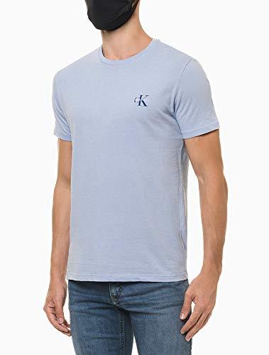 Camiseta Re issue peito, Calvin Klein, Masculino, Lavanda, P