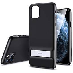 ESR Metal Kickstand Case for iPhone 11 Pro Max Back Cover, [Vertical and Horizontal Stand] [Reinforced Drop Protection] Flexible TPU Soft Back for iPhone 11 Pro (2019 Release), Black…