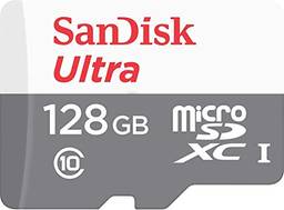 SanDisk Cartão microSDXC Ultra SDSQUNS-128G-GN6MN 128GB 80MB/s UHS-I Classe 10