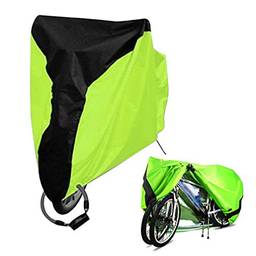 Wakauto Capa de bicicleta para armazenamento de bicicleta ao ar livre 2 ou 3 bicicletas, capas de bicicleta para armazenamento externo, 1 bicicleta, chuva, sol, UV, poeira, à prova de vento, capa de bicicleta para armazenamento externo impermeável 170 – 190 cm