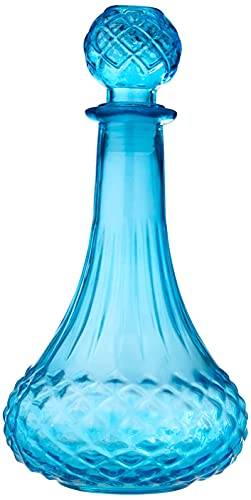 Hauskraft GRFA-017AZ Garrafa Licor Diamond, Azul, 700 ml