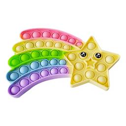 Fura bolha divertio estrela cadente, 2 8DZ UALE, Fidget Toys, Toyng, Multicolorido