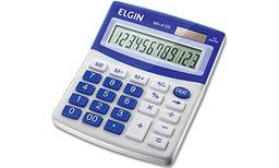 Calculadora Elgin Com 12 Dígitos, Duplo Zero Mv-4125 Azul, Elgin, 42Mv41250000, Azul