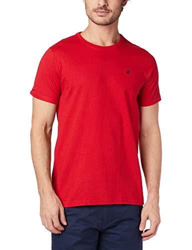 Camiseta Slim botonê, Malwee, Masculino, Vermelho Escuro, GG