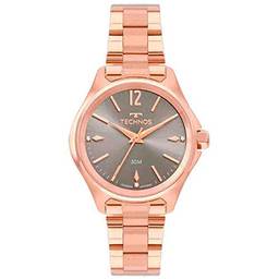 Relógio Technos Feminino Ref: 2035mri/4c Elegance Rosé