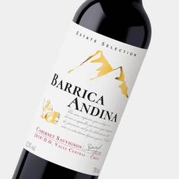 Vinho Chileno, Cabernet Sauvignon, Tinto - Barrica Andina - 750 ml (1 und)