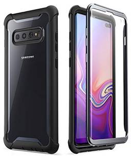 i-Blason Ares Series, Capa Capinha Protetora para o Galaxy S10 Plus, Capa Protetora Transparente Resistente, sem Protetor de Tela Integrado para Samsung Galaxy S10 Plus 2019 (Preto)